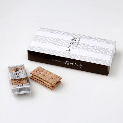 北海道六花亭霜白巧克力夹心饼干