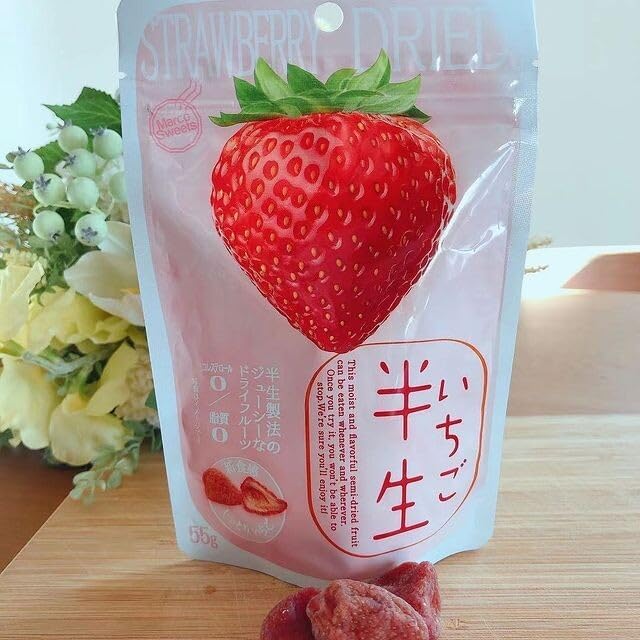 日本半生果干草莓橘子草莓白桃