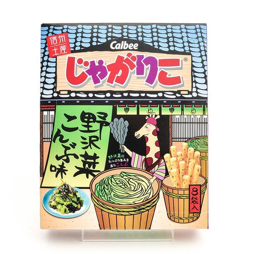 包邮日本Calbee卡乐比じゃがりこ系列薯片薯条盐味甜休闲零食