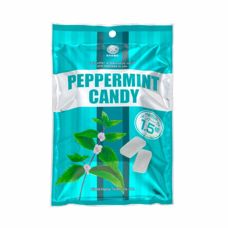 日本 北海道 北见ハッカ 薄荷糖 薄荷巧克力清凉 爽口袋装礼盒