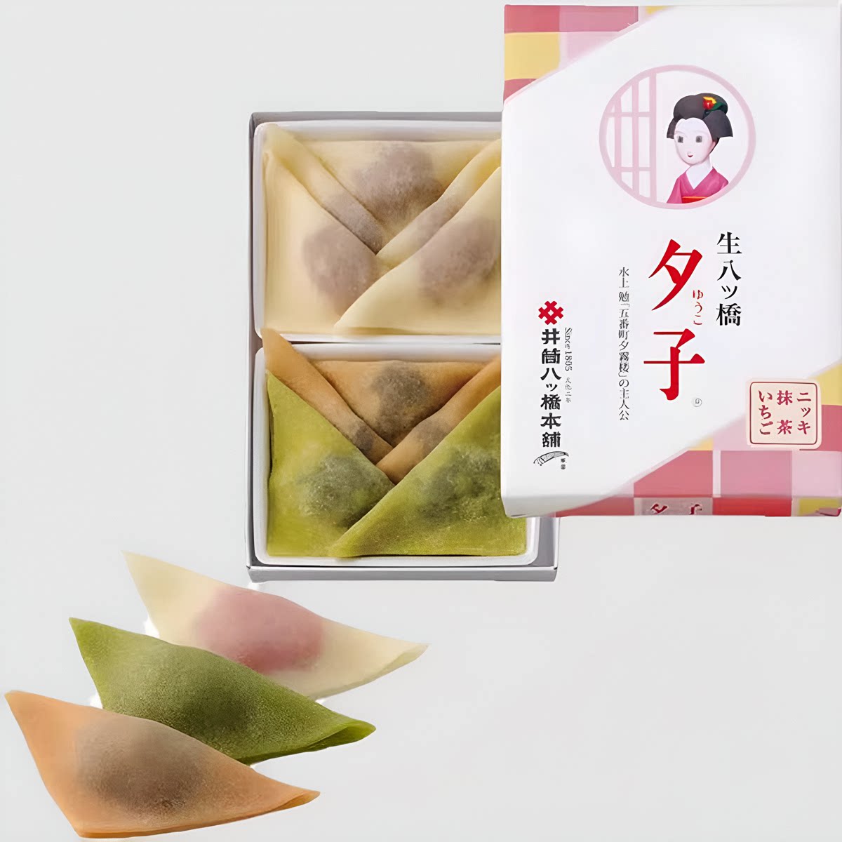 生八桥夕子巧克力抹茶日式点心