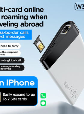IKOS W3800 Multi-cards Online No Roaming 4G Network