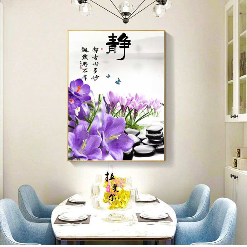 画世纪酒杯餐厅装饰画简约竖版画