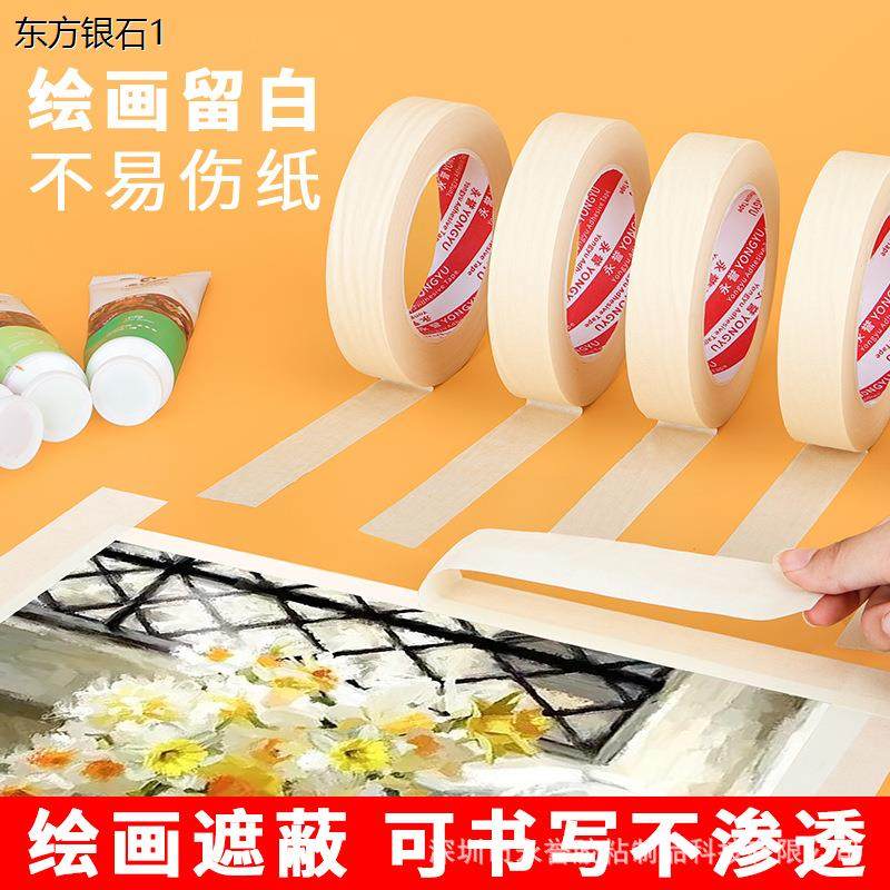 美纹纸胶带汽车喷漆绘画