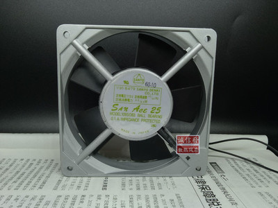 原装 Sanyo/三洋 109S083 115V 9.5/8.5W 12025 12CM机箱散热风扇
