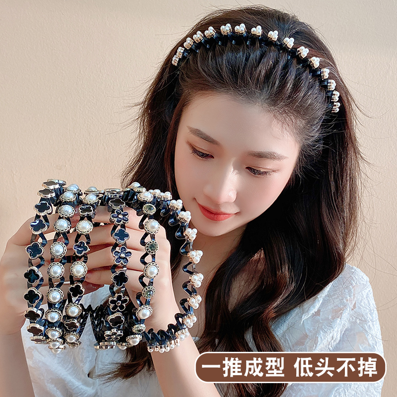 珍珠发卡女2025新款高级感发箍女