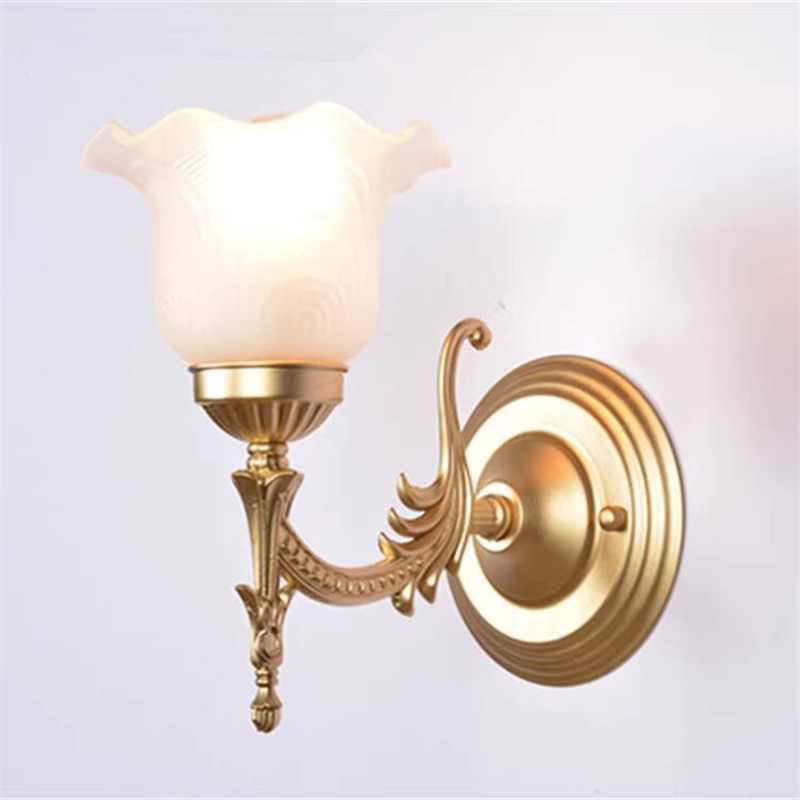 充电免接线 欧式田园铁艺壁灯客厅餐厅卧室阳台楼梯间过道壁灯