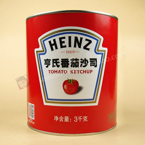 亨氏番茄沙司3kg意面薯条商用