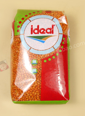 Red Football Lentils意得红扁豆1kg干扁豆土耳其进口汤沙拉西餐