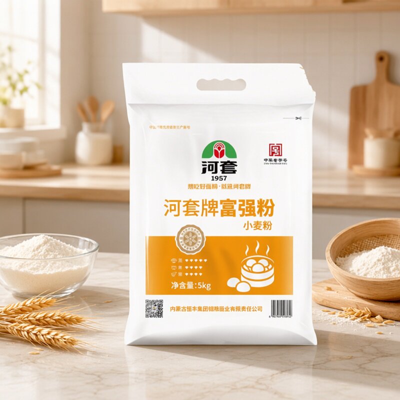 河套牌富强粉5kg高筋面粉