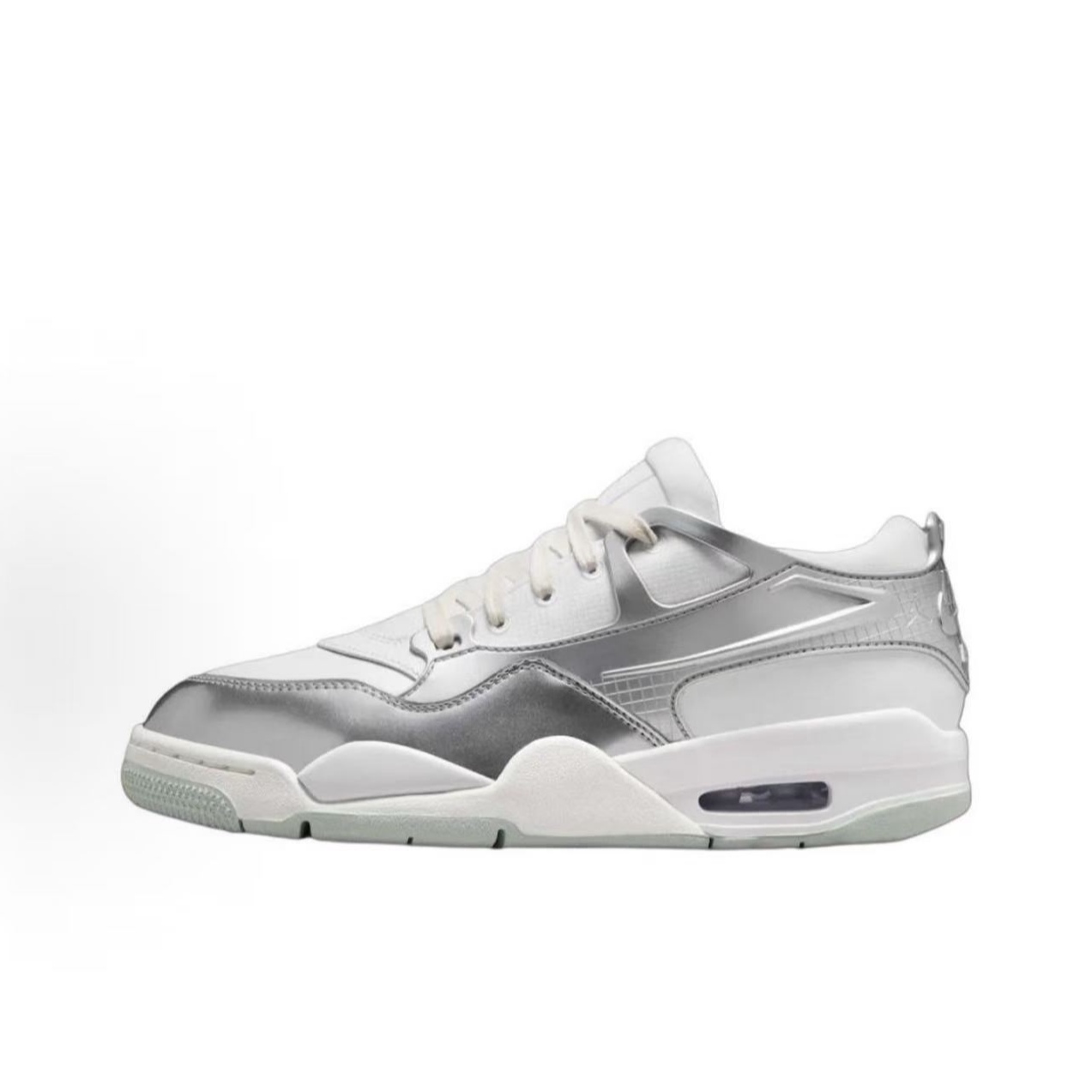 NIKE/耐克 Air Jordan 4 RM WMNS 银白色女款篮球鞋 HV5972-101
