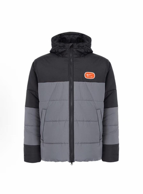 Nike/耐克 AIR舒适休闲保暖男款灰黑夹克棉服  HM0198-060