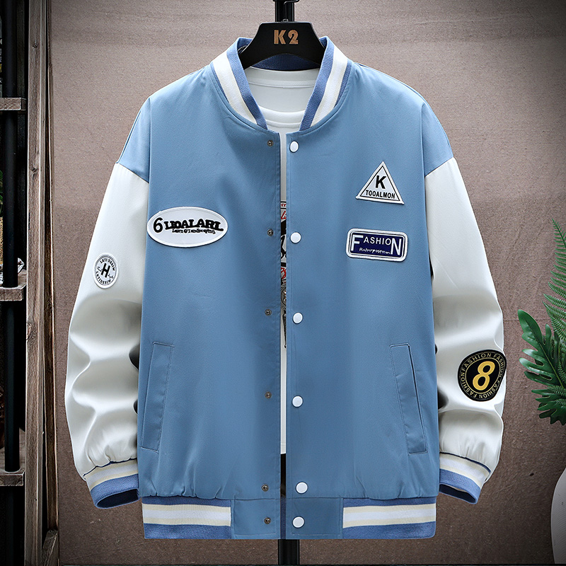 K617秋季青少年港风休闲棒球服挂拍潮P42，女装职业装，星座101C（原电商A011-3）