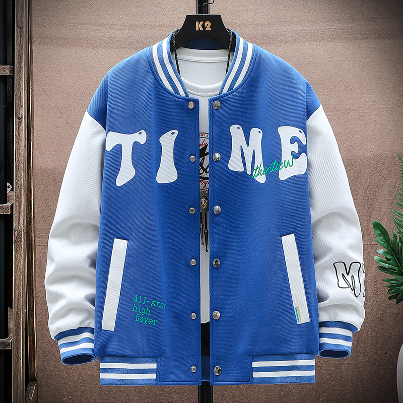 K62秋季青少年港风开衫休闲棒球服ins潮P68，女装职业装，星座101C（原电商A011-3）