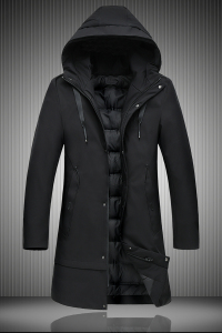 QT4025冬季大码男士风羽绒服90绒绣花外套1801 P265图片