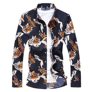 2025秋季新款加大码男士花衬衫 1210P38，男装衬衫，星座101C（原电商A011-3）