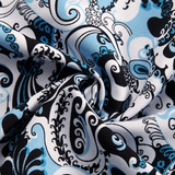 QT4025加大码潮花短袖衬衫男短袖衬衫C606P33，男装T恤，星座101C（原电商A011-3）