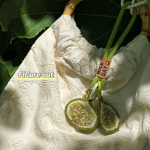 FIGure out【青无花果】手工文艺法式清新原创小众设计包包挂件