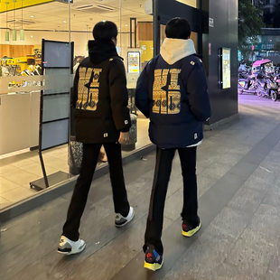 刺绣棉衣外套面包服 情侣装 热销冬季 加厚国潮牌民族风棉服男女冬季