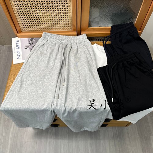 吴小越W2446男童针织薄夏款直筒裤子儿童长裤男孩休闲运动裤