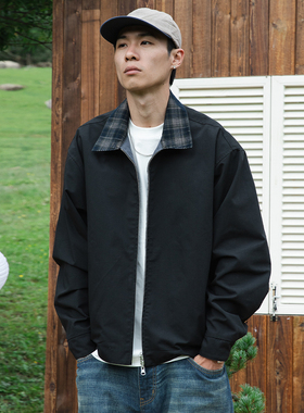 OD/CASTLE 2026春 双面穿日系复古多口袋工装灯芯绒翻领行政夹克