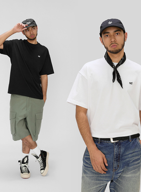 OD/ORANGEDRAGON 2025夏 小写od基础休闲圆领凉感重磅纯棉短袖T恤