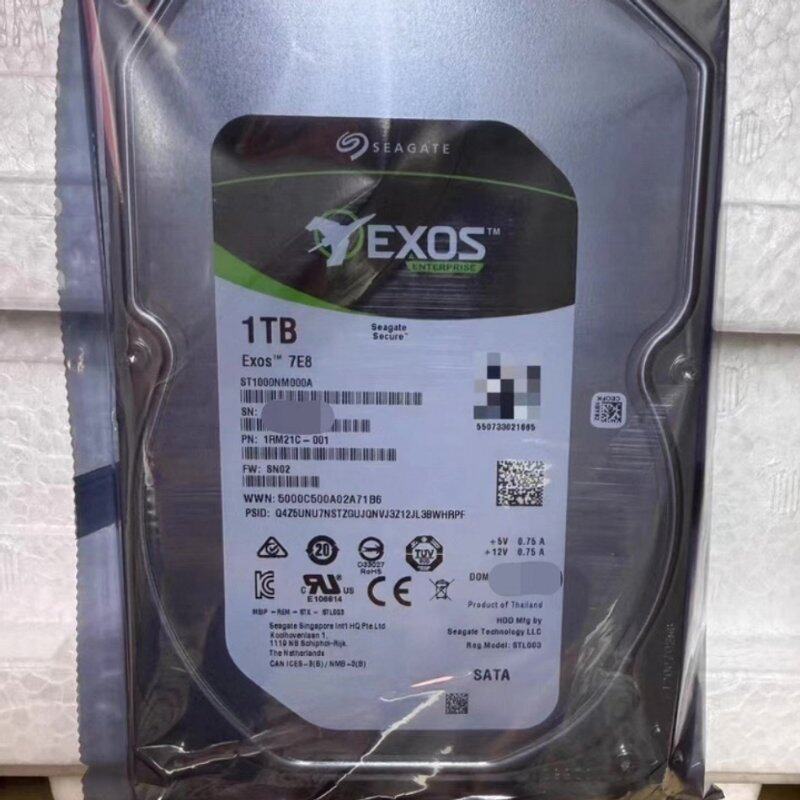 出全新原装正品0通电希捷银河1TB企业级台式机硬盘，ST--议价商品