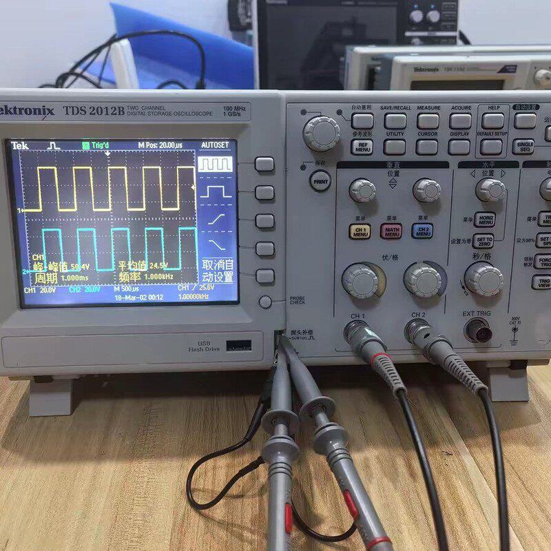 二手泰克示波器TDS2012B 100兆1G采样率 8成新--议价商品