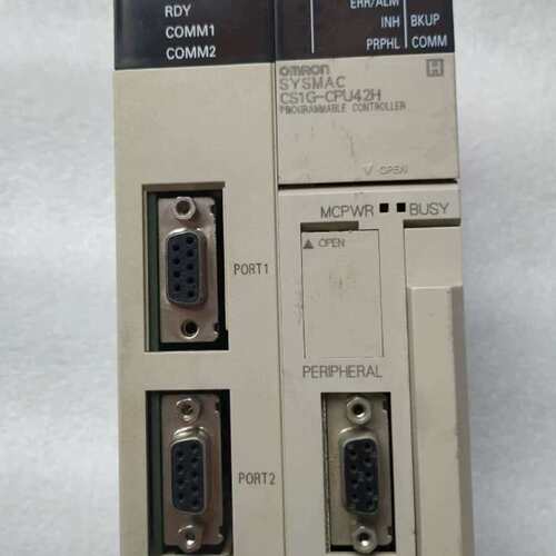 议价CS1G-CPU42H 实物拍摄，功能包好，便宜～