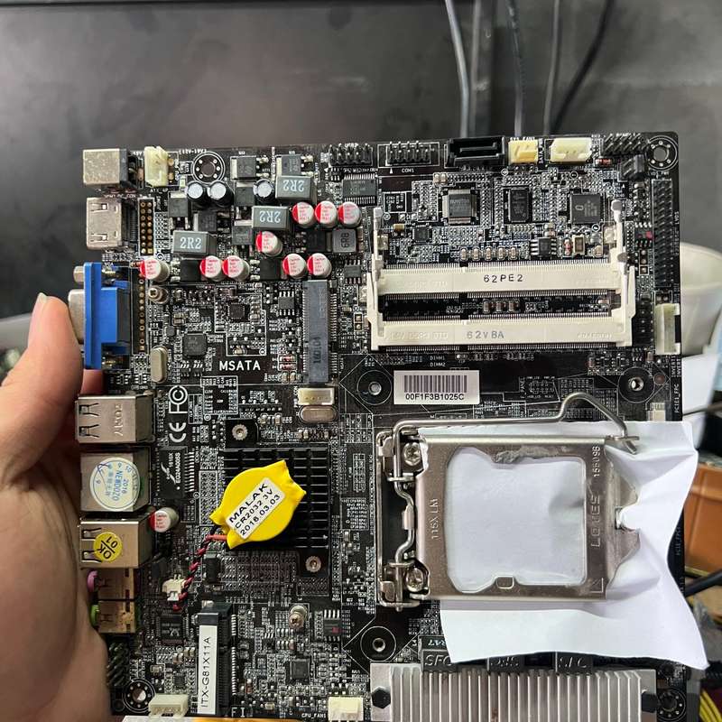 议价itx-h81双内存卡槽 一体机主板 工控机主板图片
