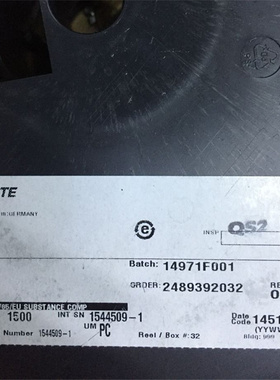 TE  1544509-1泰科AMP黄铜端子连接器现货供应原装进口量大从优