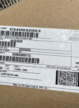 Molex340832003 34083-2003原装连接器端子