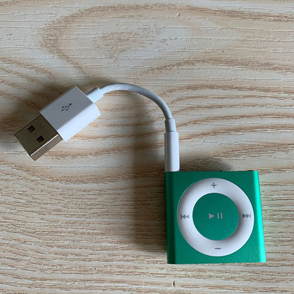 Apple苹果正品iPod shuffle4原装数据线3 7 8代充电器 ipod充电线