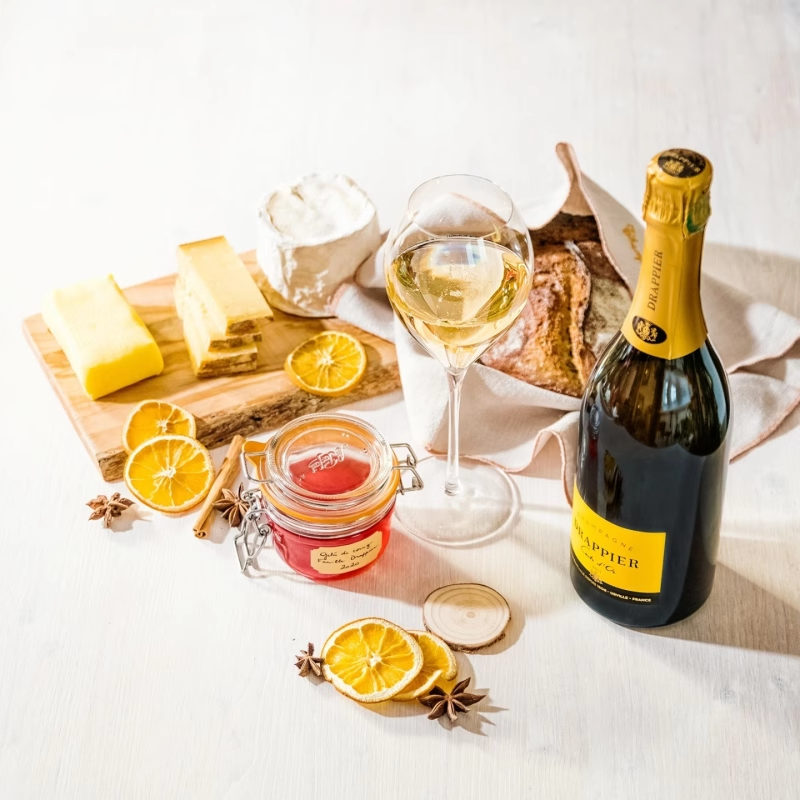 法国德拉皮耶Drappier Carte金标香槟ChampagneBrut干白起泡酒NV