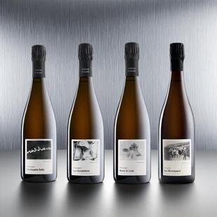 自然派Etienne Calsac膜拜小农香槟艾提萨克白中白起泡酒桃红香槟