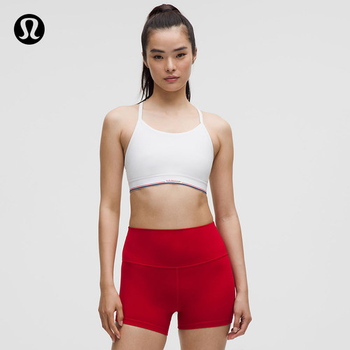 Flow Y 女士中度支撑运动内衣 *徽标款丨lululemon丨LW2EJ3S