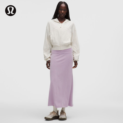 MicroRib Softstreme女士细罗纹半身裙 速干丨lululemon丨LW8AW8S