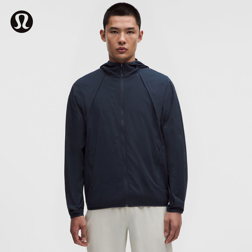 Fast and Free男士自收纳运动夹克 防风拒水丨lululemon丨LM4AXKS