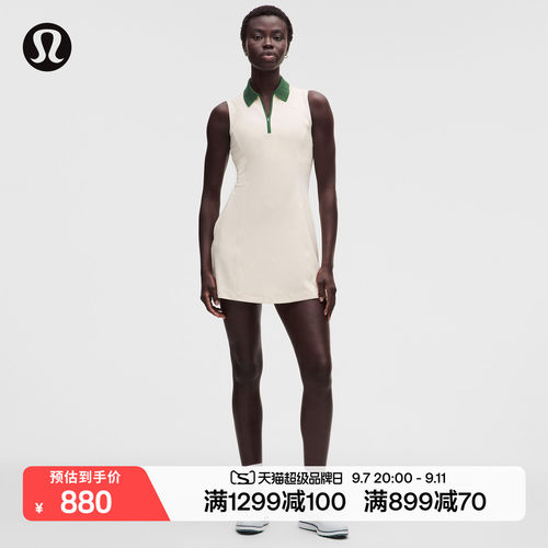Sleeveless 女士高尔夫无袖休闲连衣裙丨lululemon丨LW1FY1S