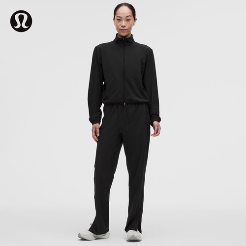 Textured Mesh女士网面高腰运动裤 速干芯吸丨lululemon丨LW5JI2A
