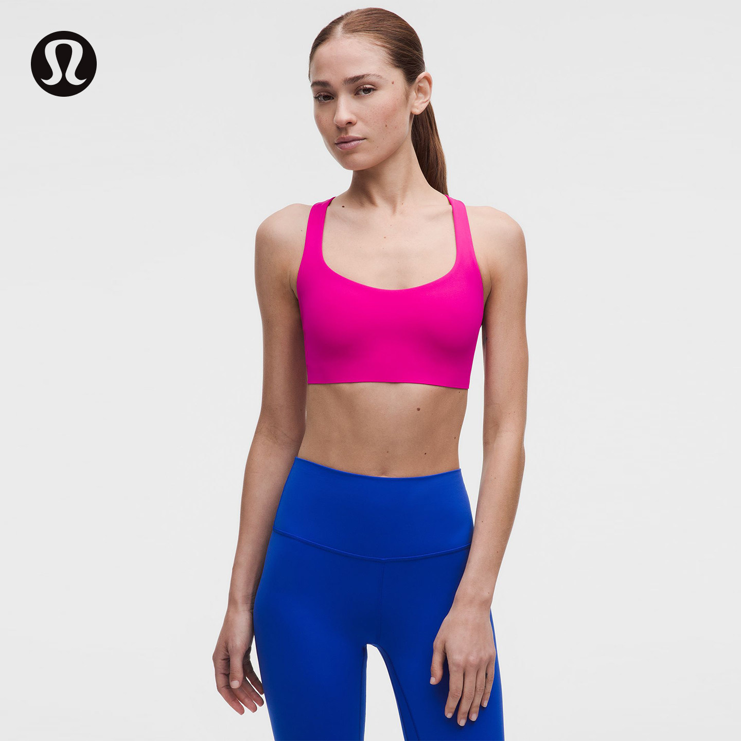 FlexyFlex女士瑜伽交叉肩带内衣A-C 速干丨lululemon丨LW2EILS