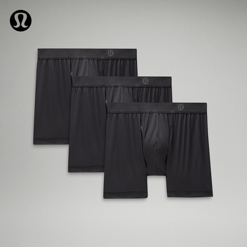 AIM 男士四角裤 *3 条装 速干 芯吸 丨lululemon丨LM9ANTS