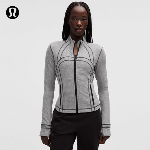 Define 女士短款夹克 *人字纹丨lululemon丨LW3JPMS
