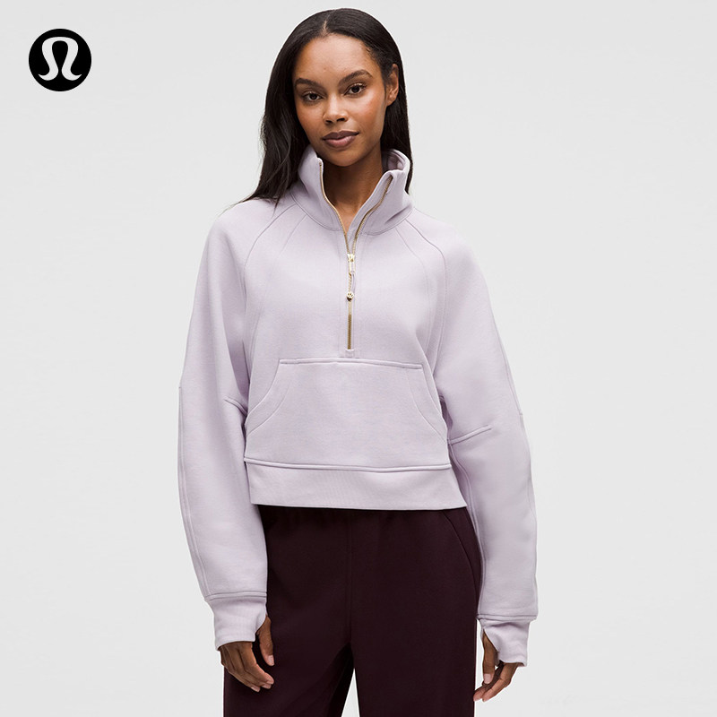Scuba 女士超宽松款烟囱领卫衣*拉绒丨lululemon丨LW3IFSS
