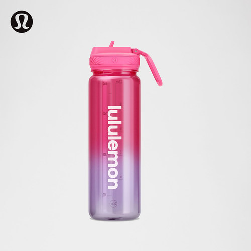 Back to Life 透明水瓶 710ml *带吸管丨lululemon丨LU9DSYS