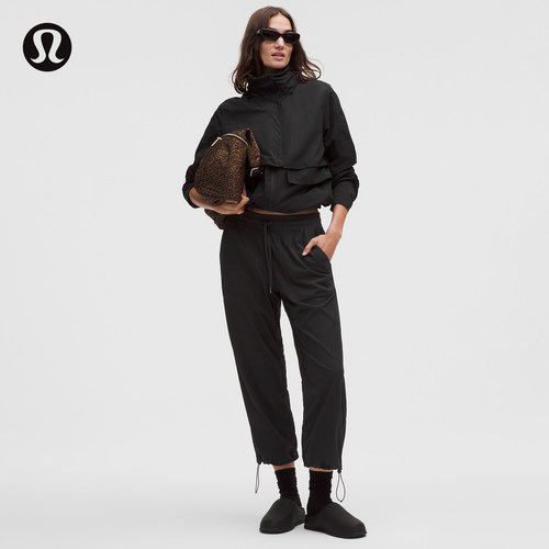 Dance Studio 女士宽松款中腰中长裤丨lululemon丨LW5IMYS