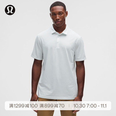 Evolution 男士短袖休闲Polo衫 速干芯吸丨lululemon丨LM3EN0S
