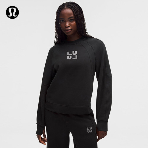 Scuba 女士超宽松套头卫衣 *Jewelled*拉绒丨lululemon丨 LW3JLWS