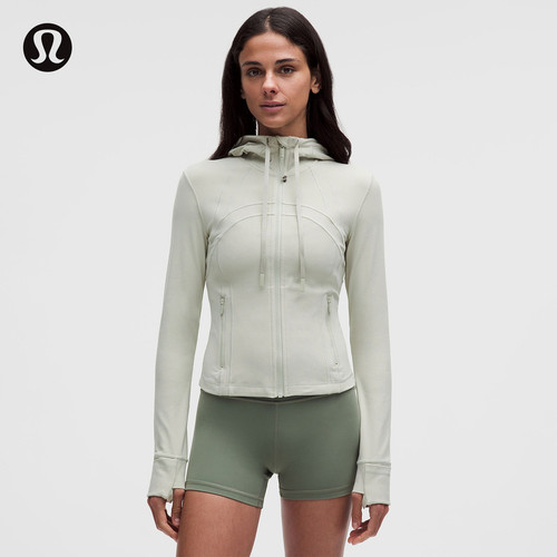 Define 女士短款连帽夹克 *Nulu™ 芯吸丨lululemon丨LW3IYVS