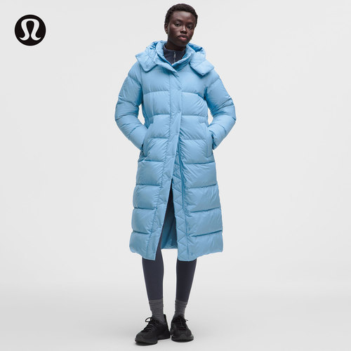 Wunder Puff™ 女士长款羽绒外套 防风拒水丨lululemon丨LW4CO9S